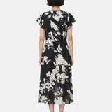 Vestito in Viscosa Nero