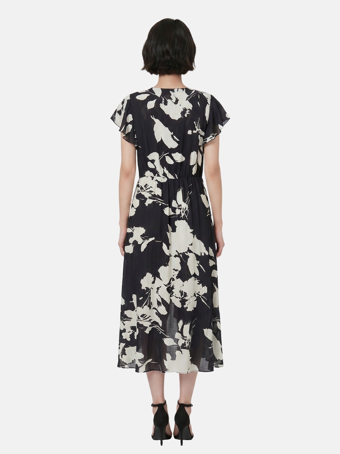 Vestito in Viscosa Nero