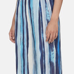 Pantaloni in Viscosa Blu