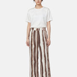 Pantaloni in Viscosa Marrone