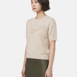 Maglieria in Poliestere Beige