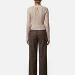 Maglieria in Lyocell Beige