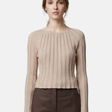 Maglieria in Lyocell Beige