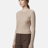 Maglieria in Lyocell Beige