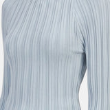 Maglieria in Lyocell Blu