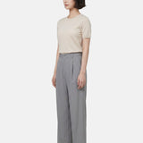 Pantaloni in Viscosa Blu Jeans