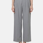 Pantaloni in Viscosa Blu Jeans