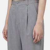Pantaloni in Viscosa Blu Jeans