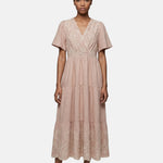 Vestito in Viscosa Rosa