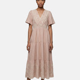 Vestito in Viscosa Rosa