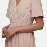 Vestito in Viscosa Rosa