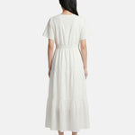 Vestito in Viscosa Bianco