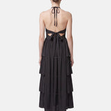 Vestito in 50% Viscosa 50% Polyester Nero