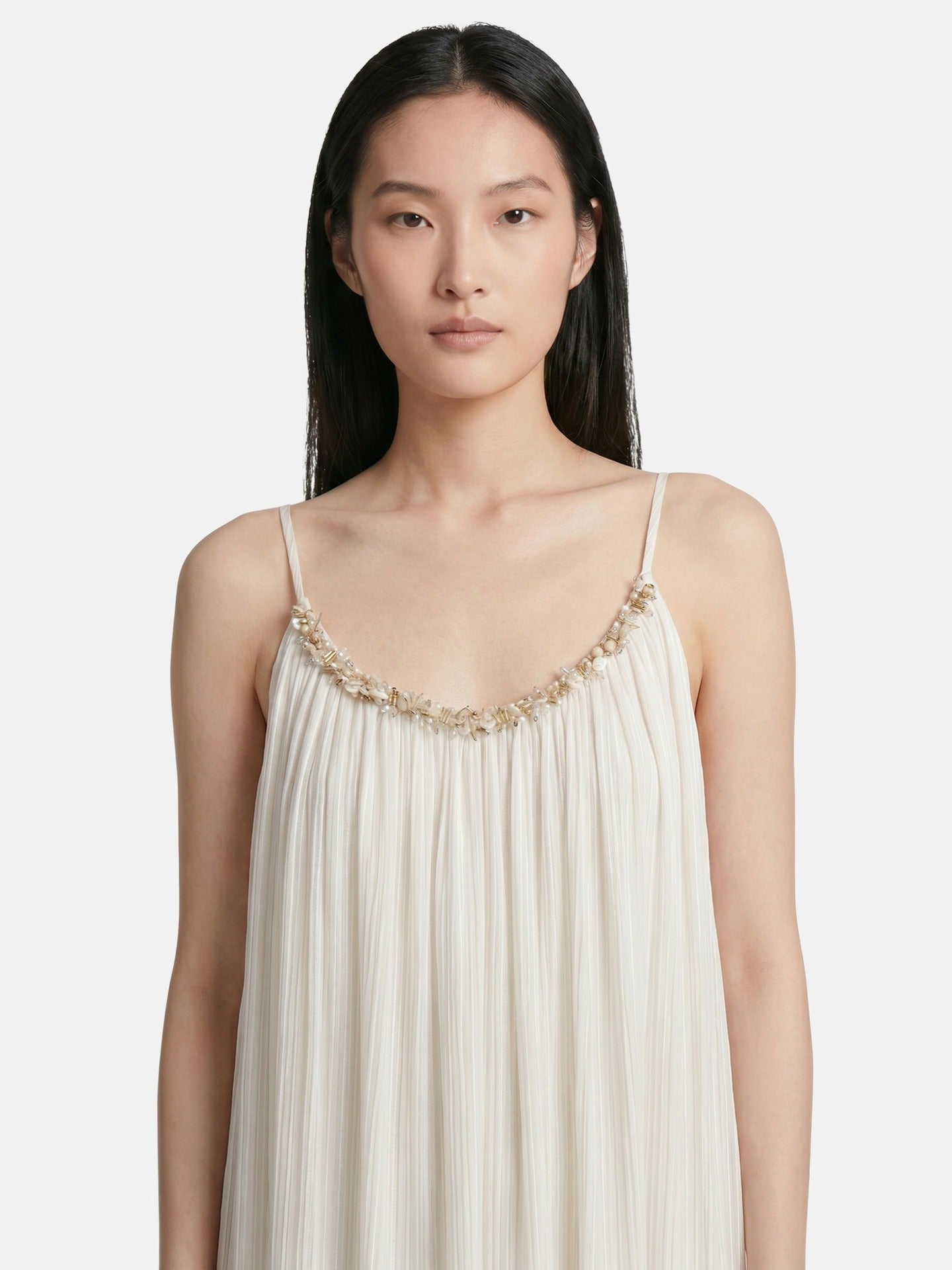 Vestito in Poliammide Beige