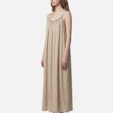 Vestito in Poliammide Beige Scuro