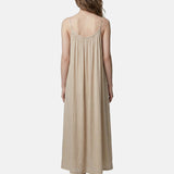 Vestito in Poliammide Beige Scuro