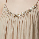 Vestito in Poliammide Beige Scuro