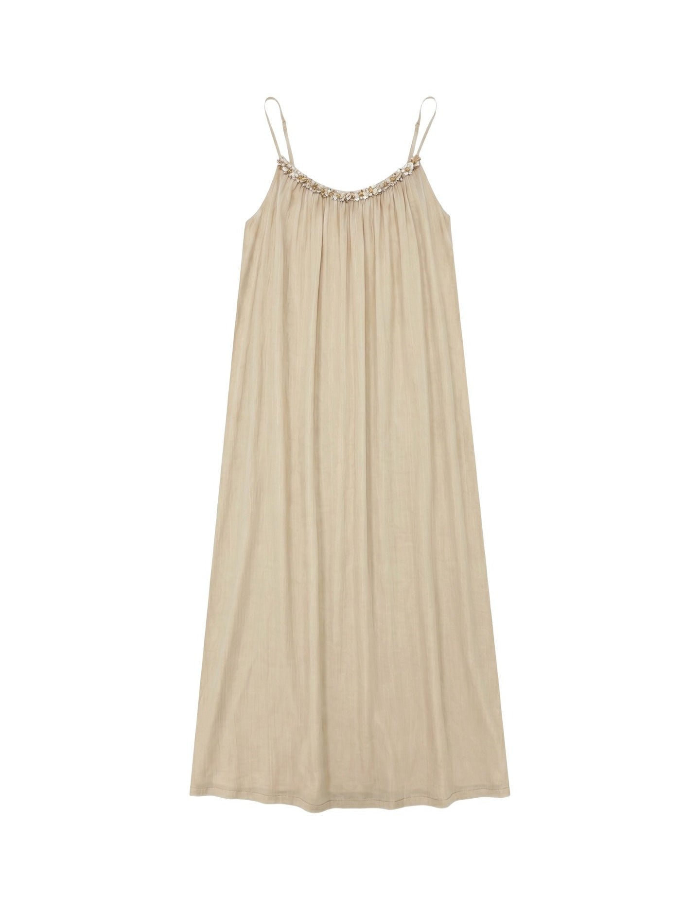 Vestito in Poliammide Beige Scuro