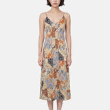 Vestito in Poliestere Blu
