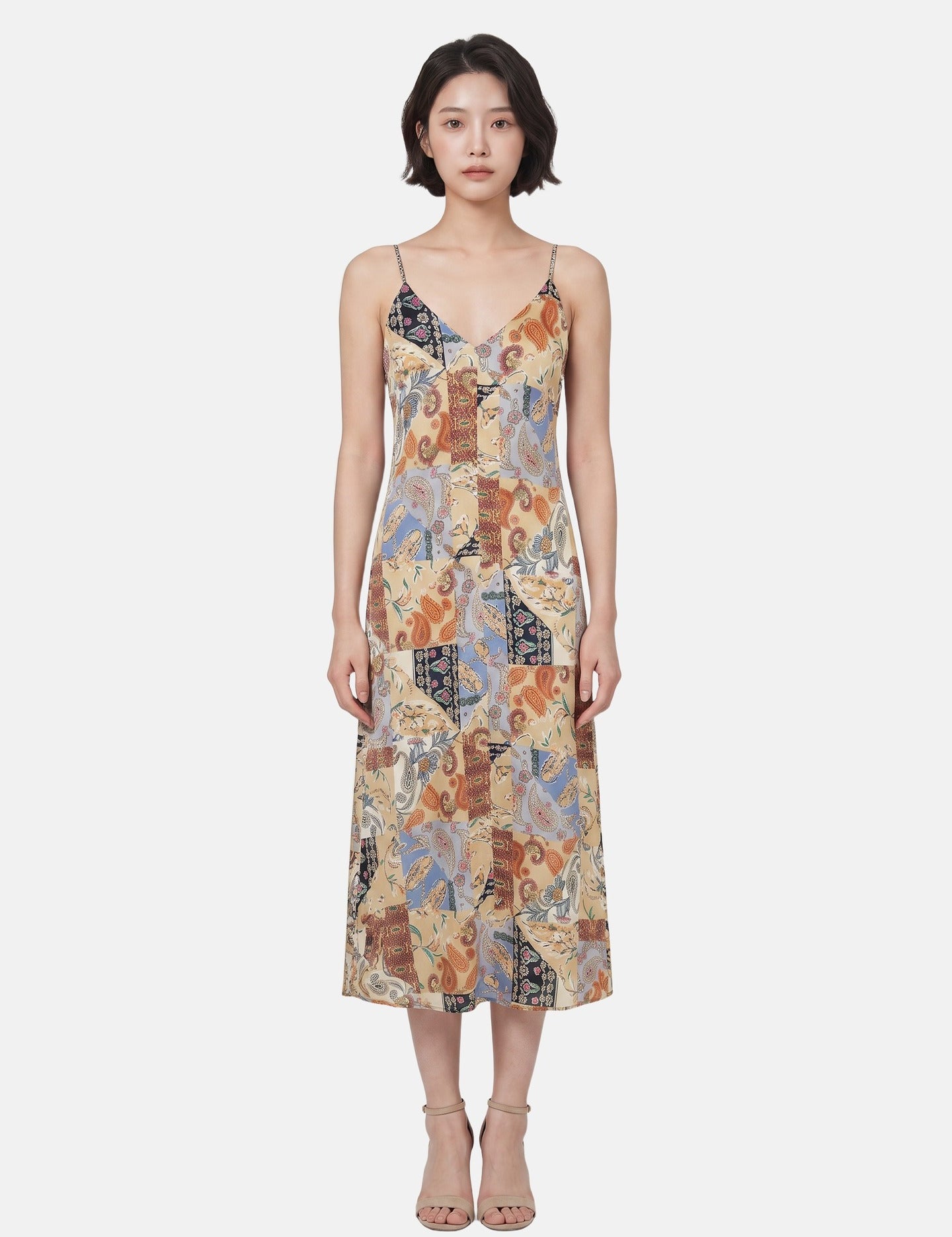 Vestito in Poliestere Blu