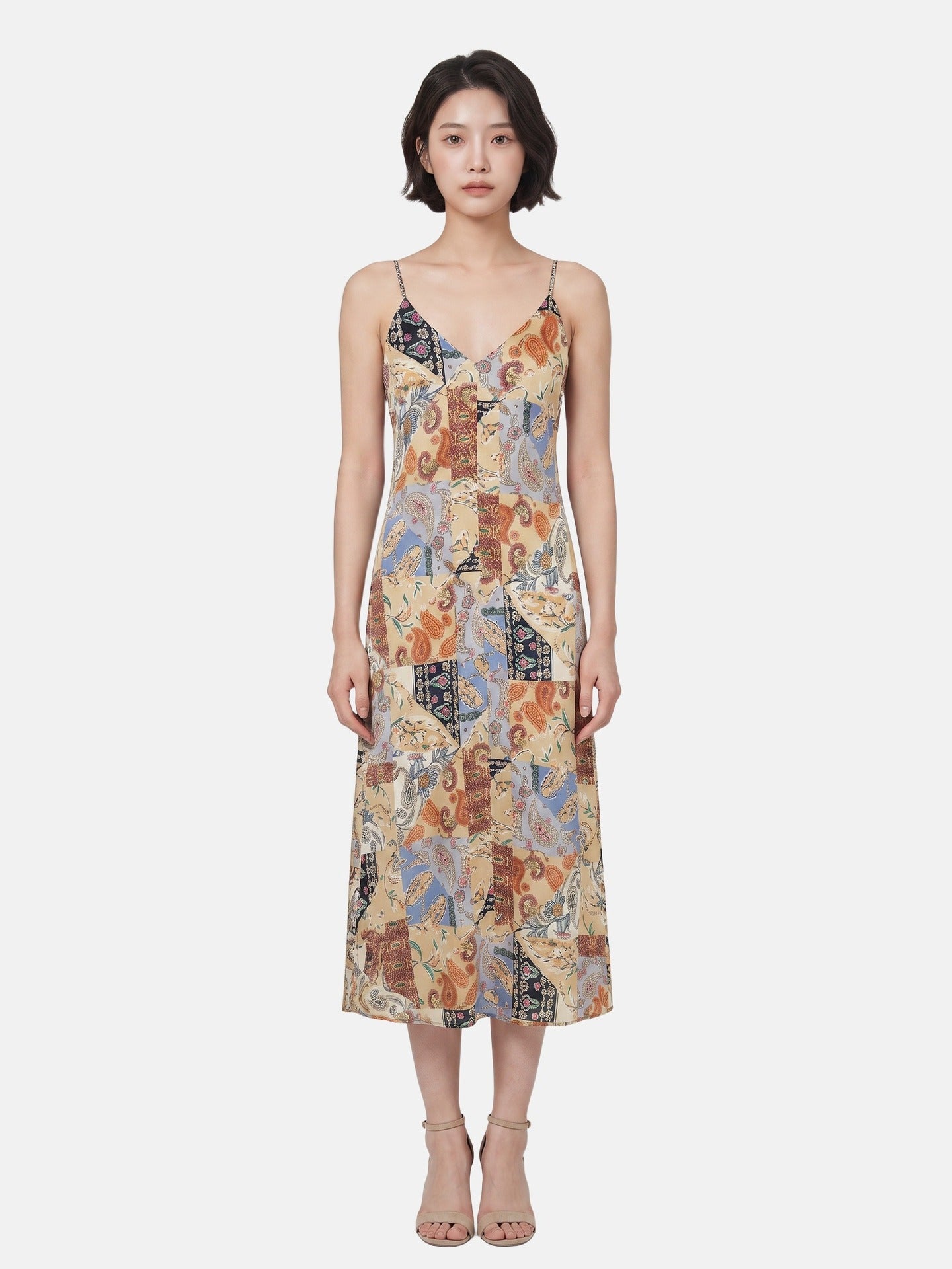 Vestito in Poliestere Blu