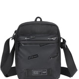 Borsa a Tracolla in Poliestere Nero