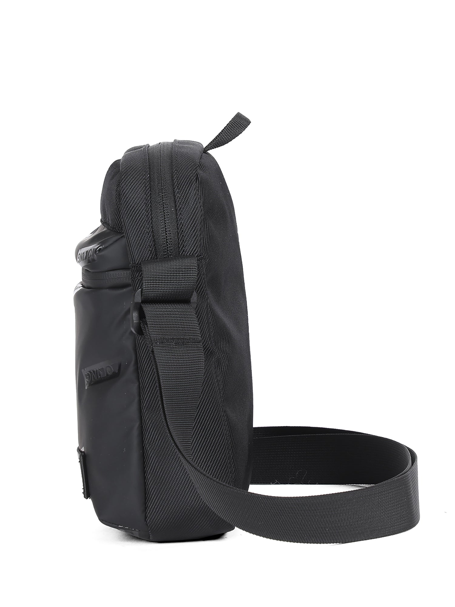 Borsa a Tracolla in Poliestere Nero