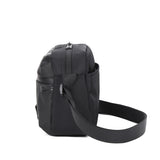 Borsa a Tracolla in Vera Pelle Nero