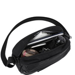 Borsa a Tracolla in Vera Pelle Nero