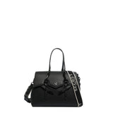 Borsa a Mano in Polyurethane Nero