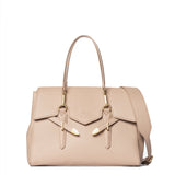 Borsa a Mano in Polyurethane Rosa Antico