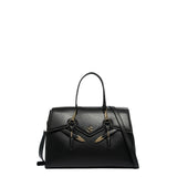 Borsa a Mano in Polyurethane Nero