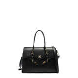 Borsa a Mano in Polyurethane Nero