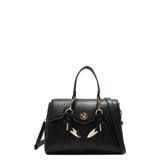 Borsa a Mano in Polyurethane Nero