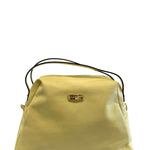 Borsa a Mano in Cow Leather Giallo