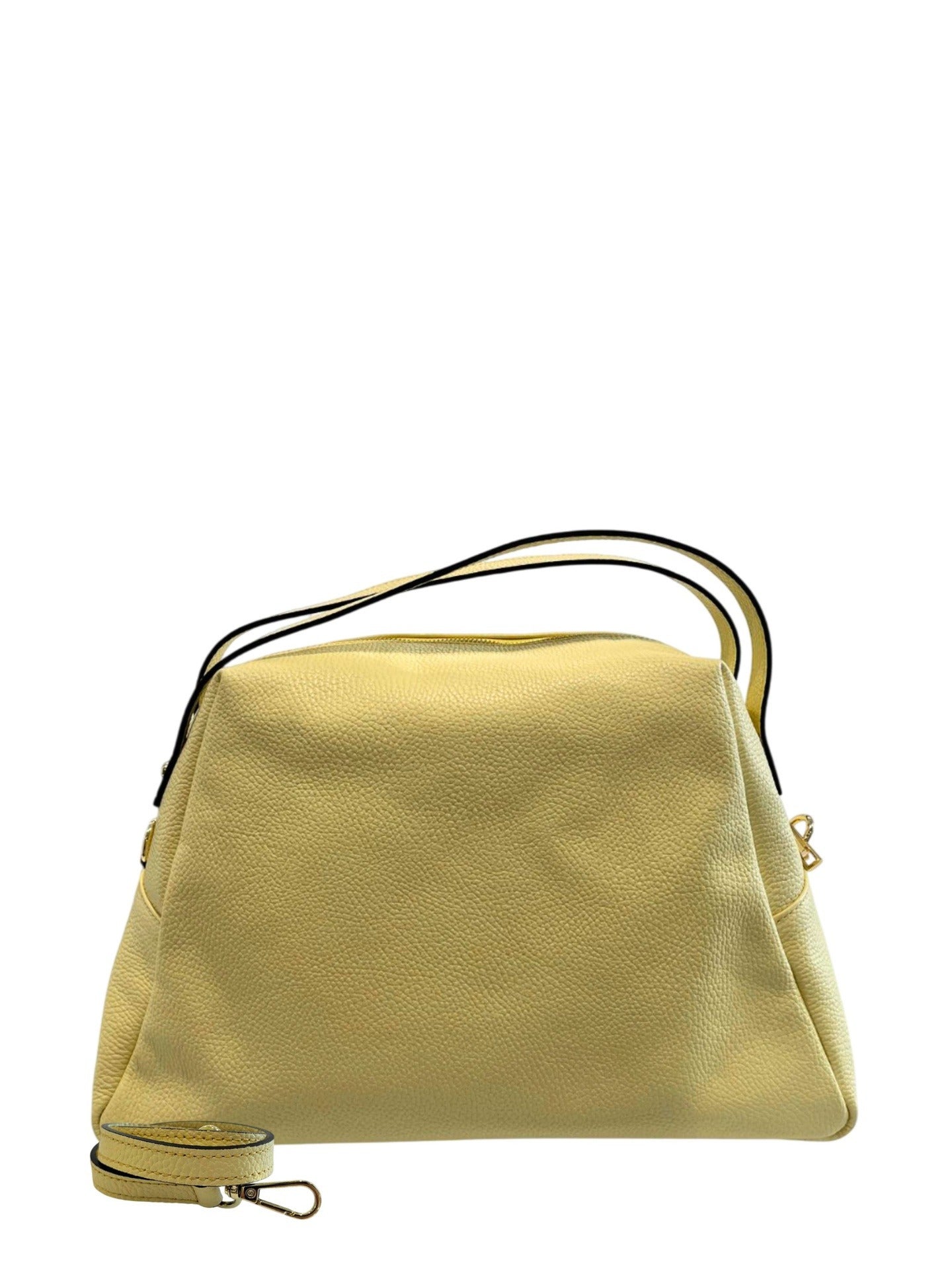 Borsa a Mano in Cow Leather Giallo