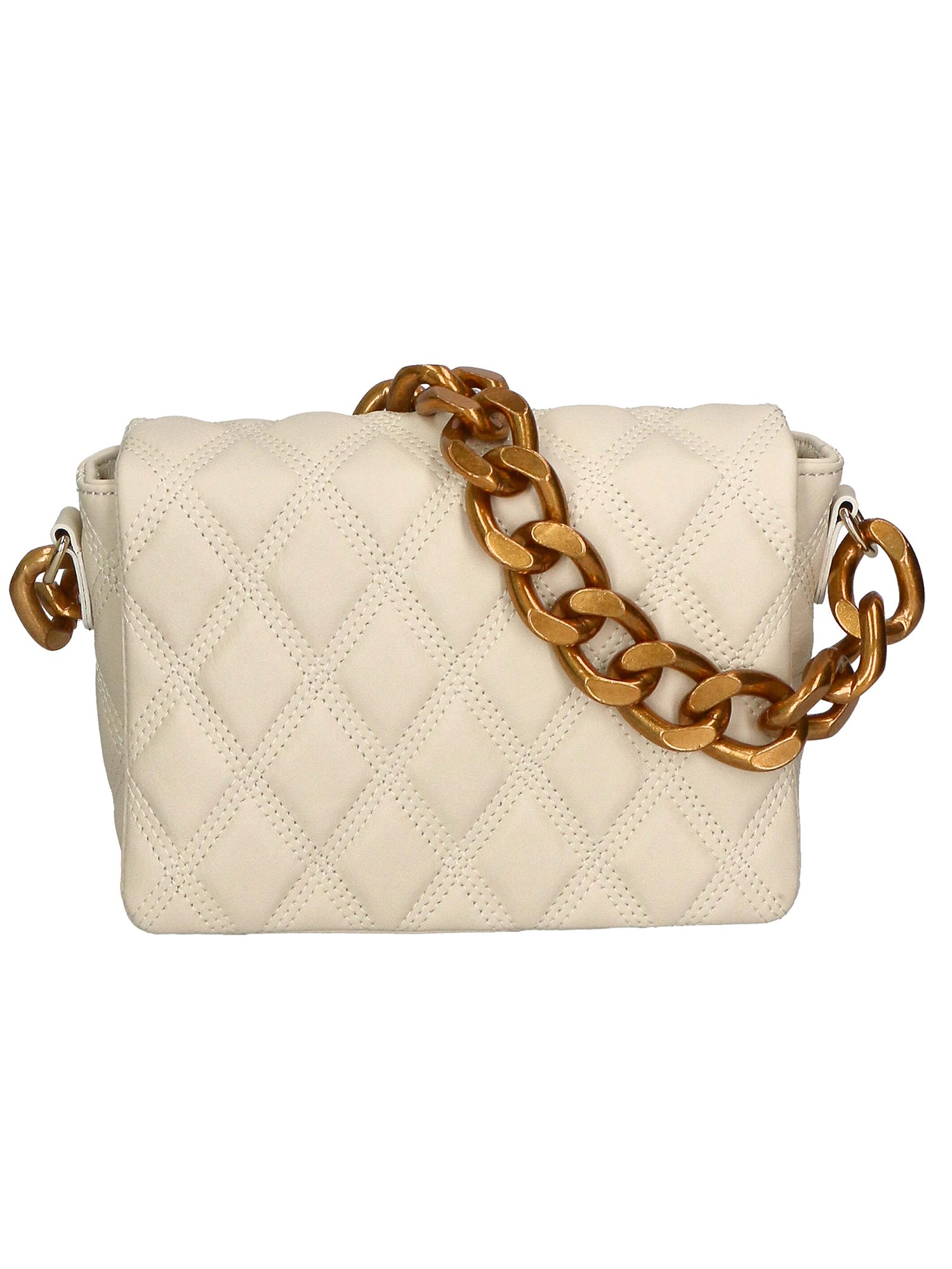 Adriana Borsa a mano da donna Vera pelle 04539-S37 LATTE Gave Lux