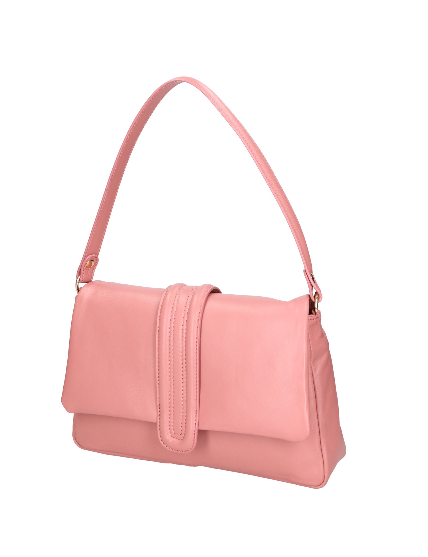 Jasmine Borsa a spalla da donna Vera pelle 06496-S73 ROSA ANTICO Gave Lux