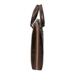 Fabiana Borsa a mano unisex Vera pelle 9033-TMORO DARK BROWN Gave Lux