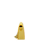 Soleada Borsa a tracolla da donna Vera pelle 8918-GIALLO Gave Lux