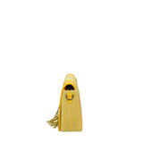 Soleada Borsa a tracolla da donna Vera pelle 8918-GIALLO Gave Lux