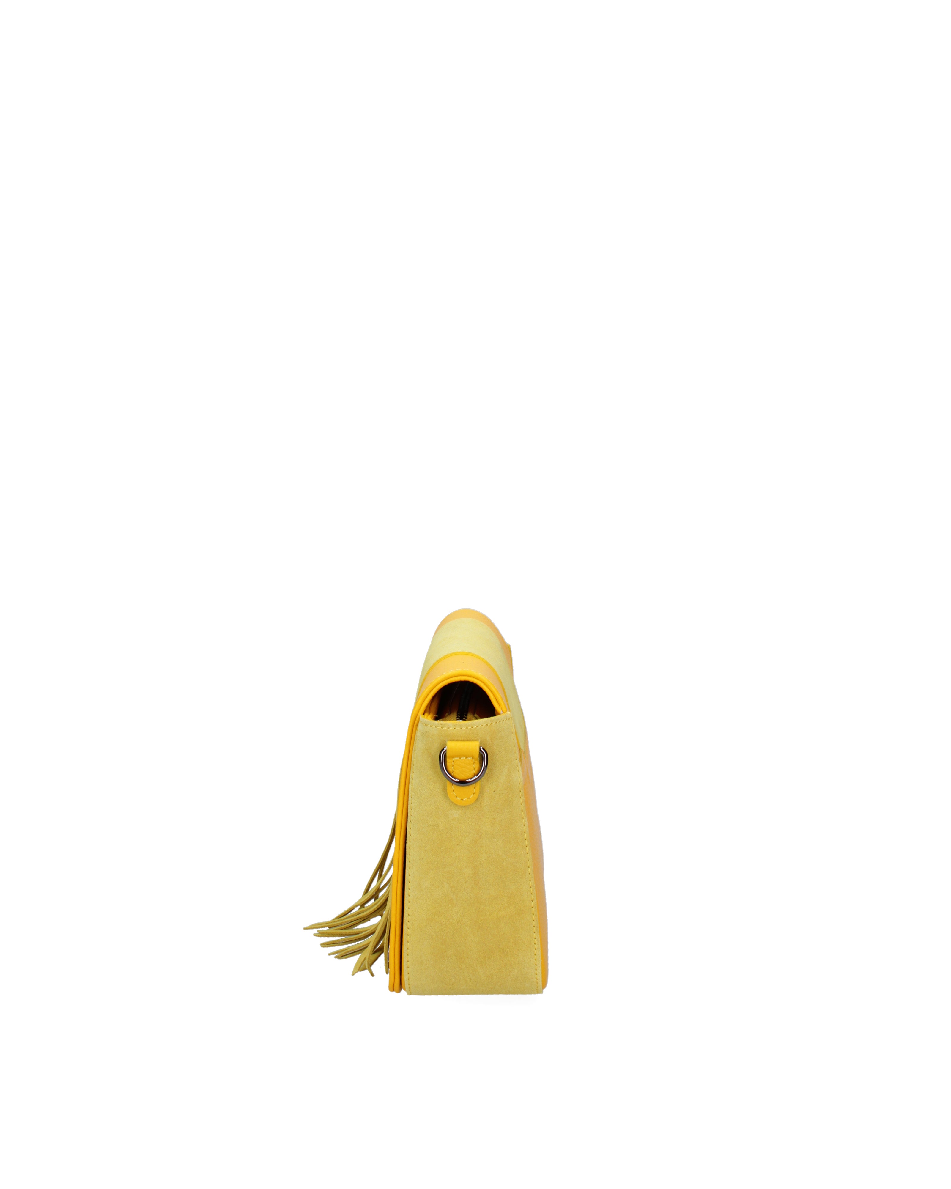 Soleada Borsa a tracolla da donna Vera pelle 8918-GIALLO Gave Lux