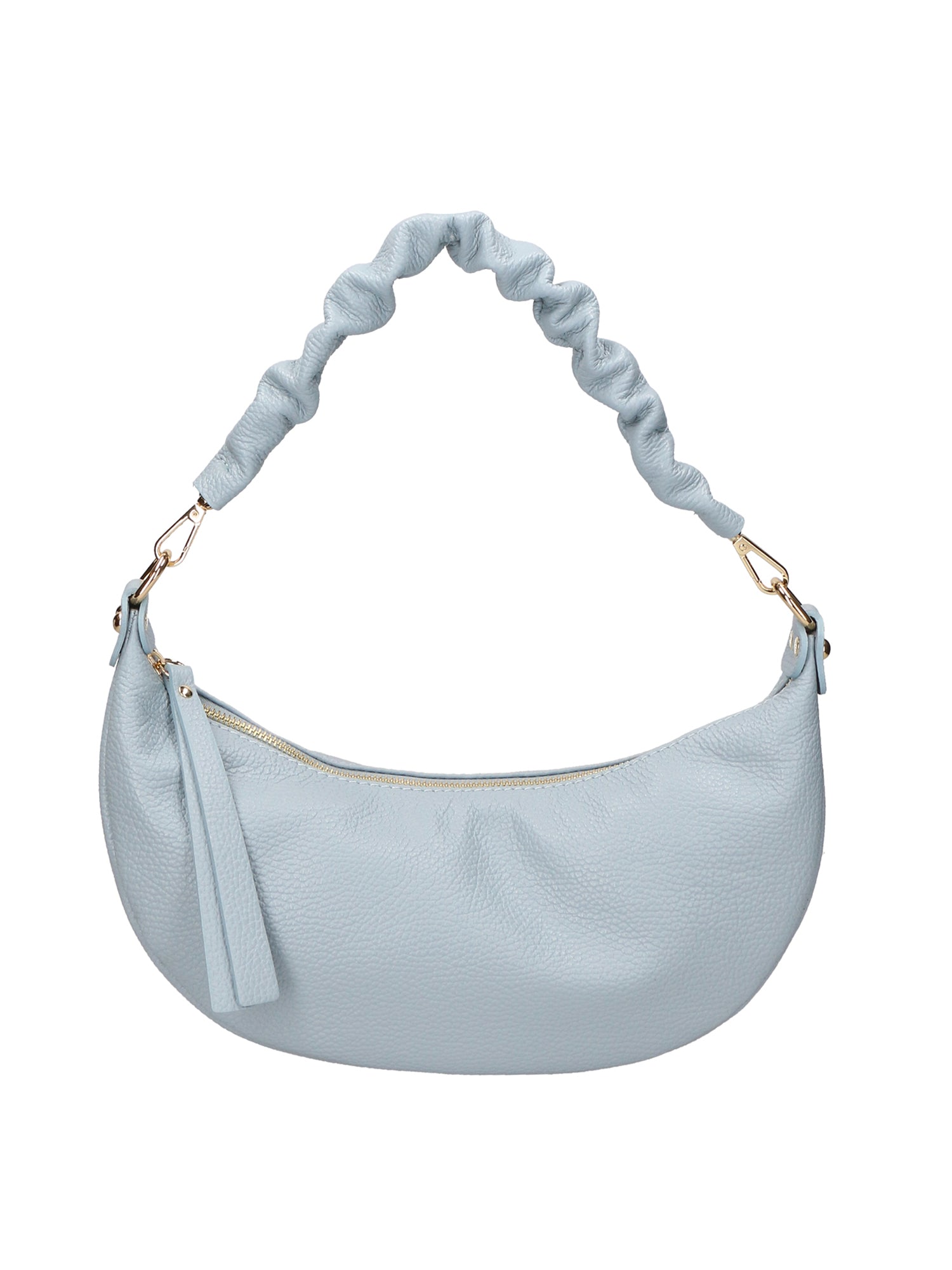 Ida Borsa a spalla da donna Vera pelle 05916-C92 CIELO Gave Lux
