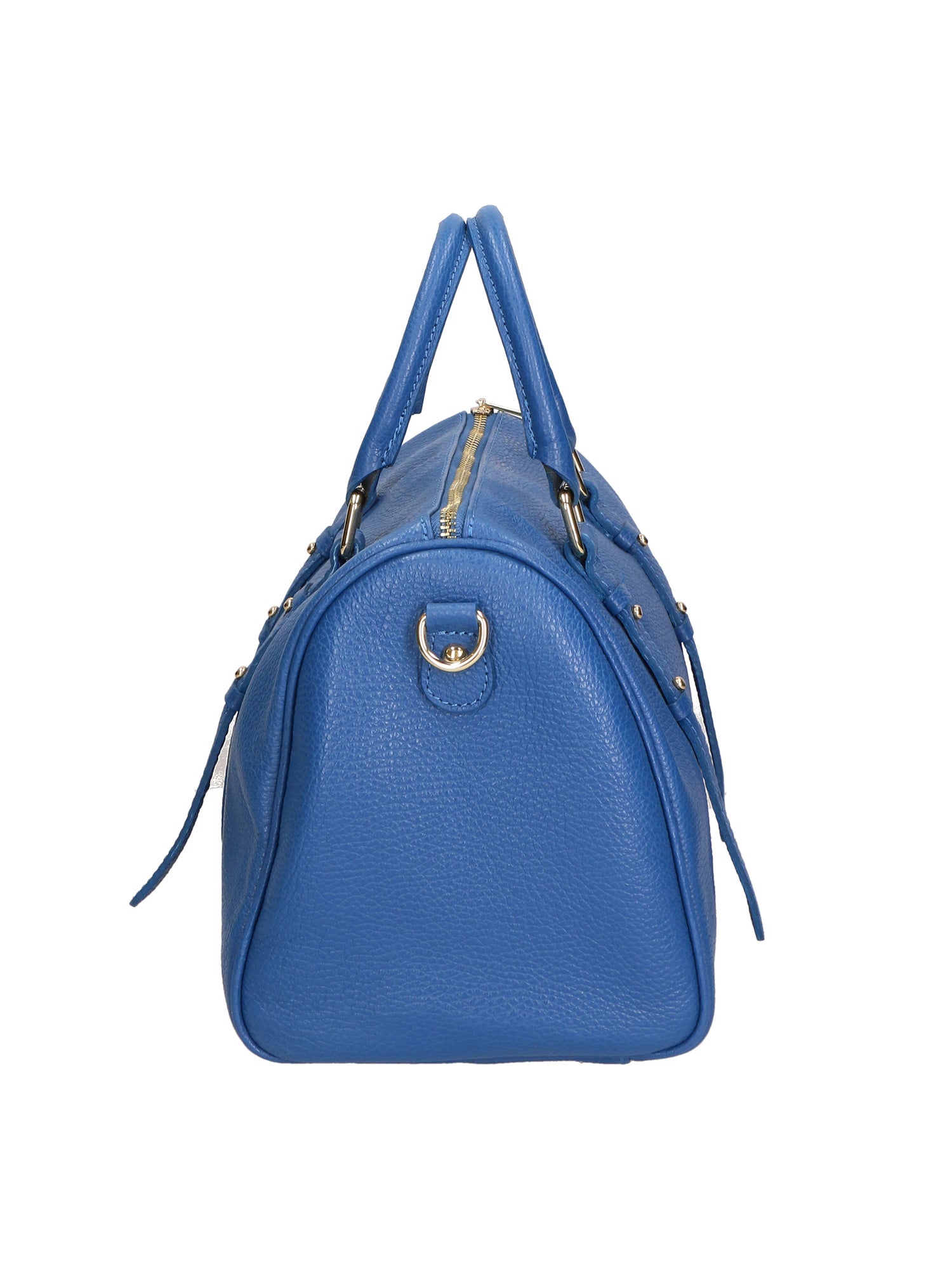 Borsa a mano da donna Vera pelle MYB-8022-FW-D24 BLU My Best Bag