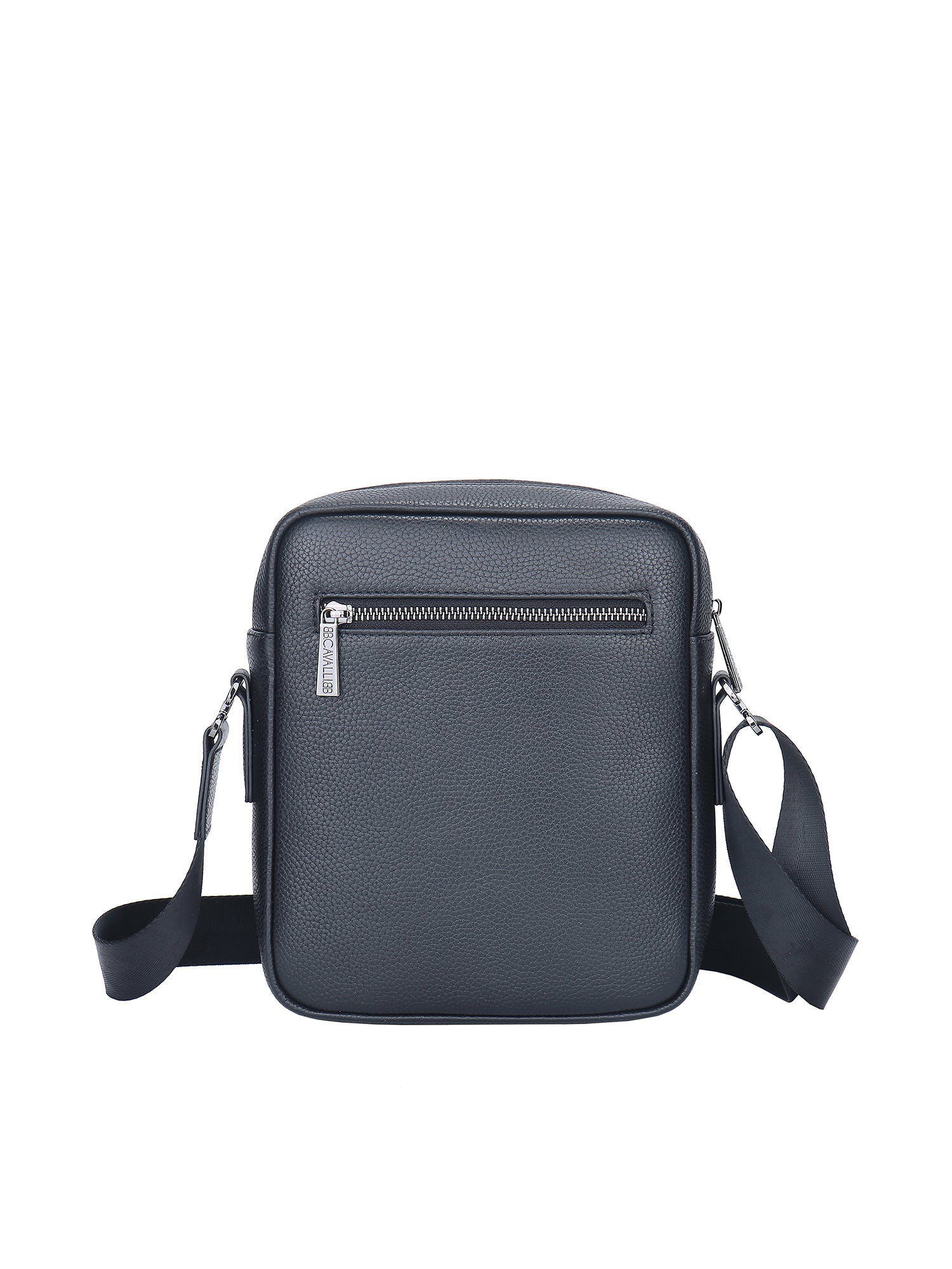 Borsa a tracolla uomo vera pelle Casual BC1481-BLACK B Cavalli