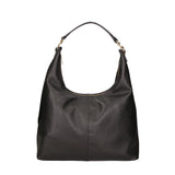 Ursula Borsa a spalla da donna Vera pelle 06673-D28 NERO Gave Lux