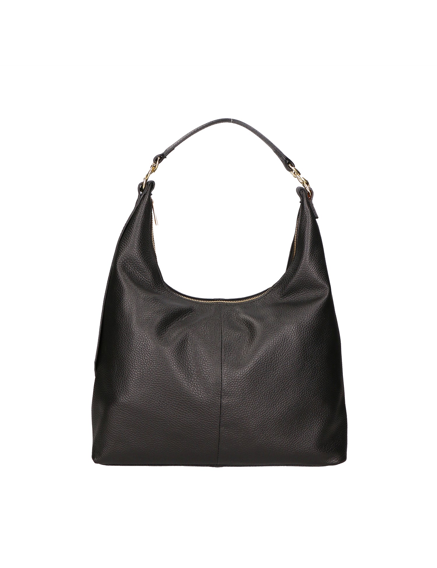 Ursula Borsa a spalla da donna Vera pelle 06673-D28 NERO Gave Lux