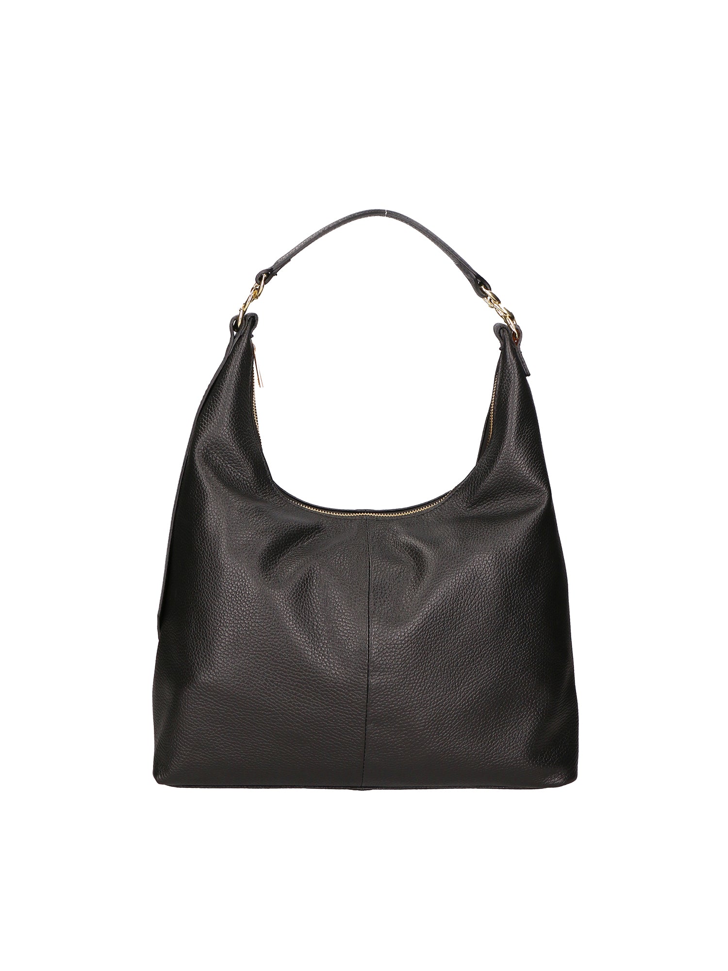 Ursula Borsa a spalla da donna Vera pelle 06673-D28 NERO Gave Lux