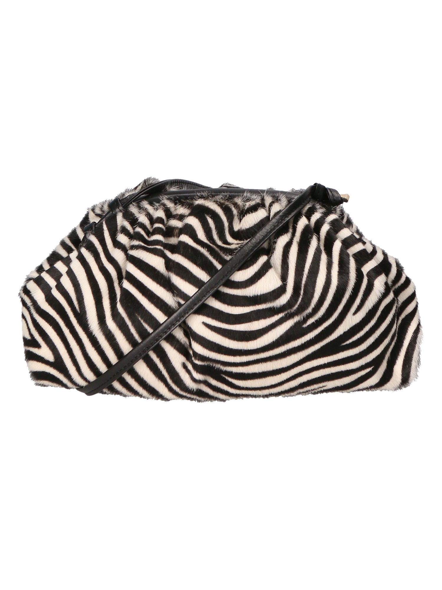 Astrid Borsa a spalla da donna Vera pelle 05476-NERO ZEBRA B N 002 Gave Lux