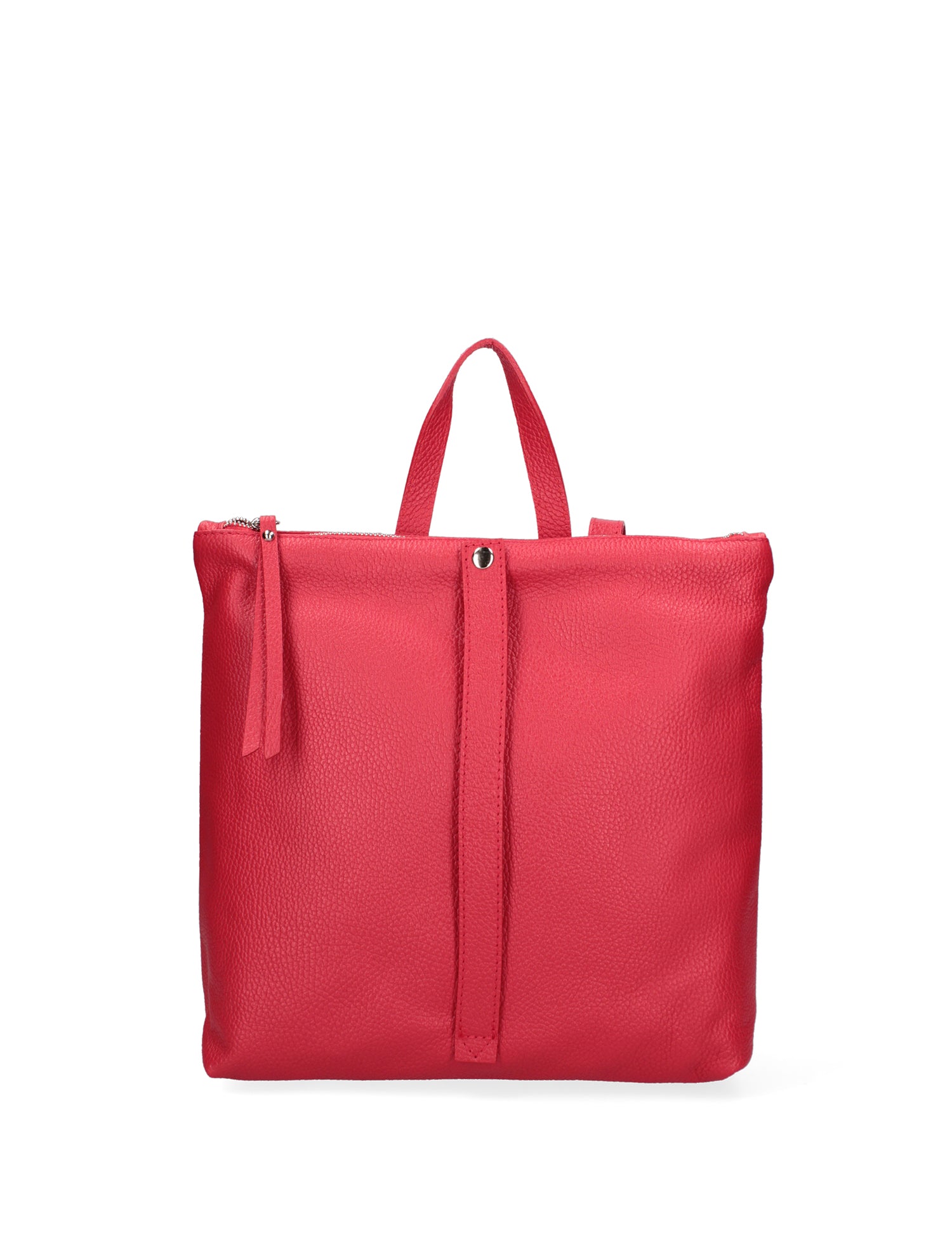 Borsa a mano da donna Vera pelle 07137-D58 ROSSO FUOCO Roberta Rossi